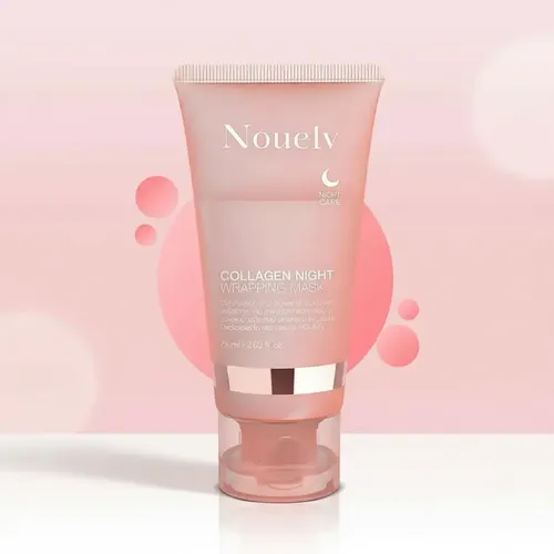 Mascarilla Nocturna Facial Nouelv Colágeno Wrapping Gel 75ml