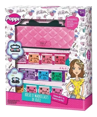 Maquillaje Estuche Bolso Poppi Nena Nuevo Cod S22360 Bigshop