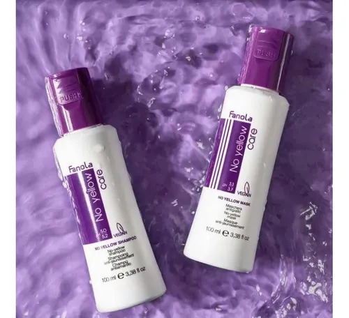 Mascarilla Fanola No Yellow 3.38oz Con Pigmentos Violetas