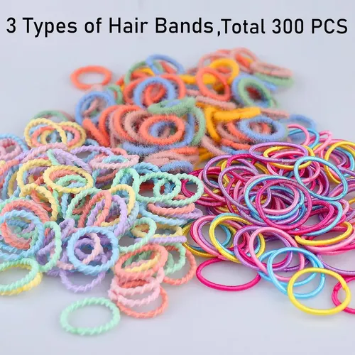 3 Estilos De Cintas Pequeñas Para El Pelo, 300 Unidades, Ban