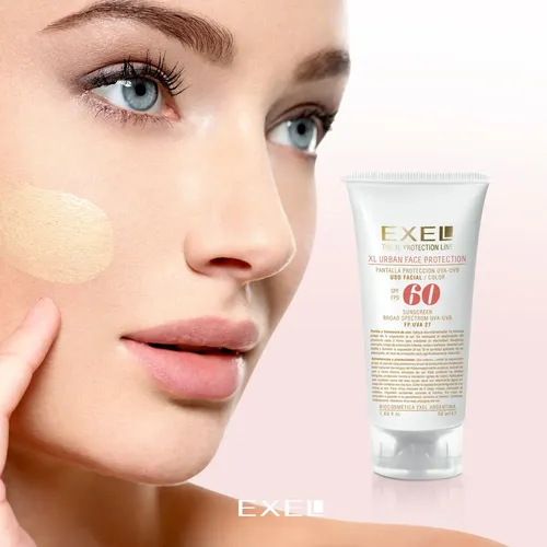Protector Solar Exel Face Protection Con Color FPS 60 50ml