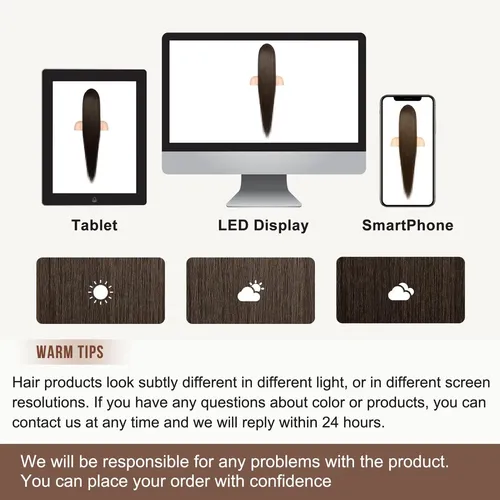 Extension De Cabello Cola De Caballo 91cm Black Brown