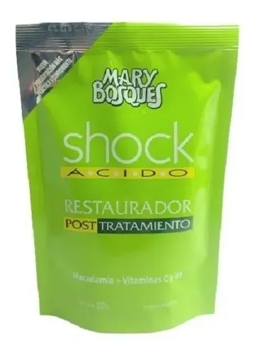 Mary Bosques Shock Acido Restaurador X 250g – Doypack Promo