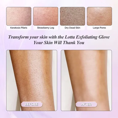 Guantes Exfoliantes De 150d Para Ducha 2 Unidades