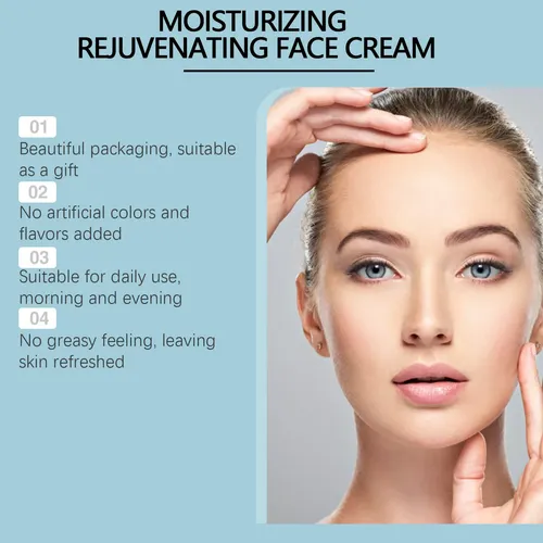 Crema Facial Hidratante West Month Para Piel Seca