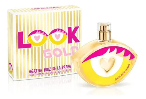 Perfume Mujer Agatha Ruiz De La Prada Look Gold Edt 80ml