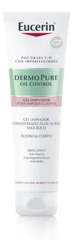 Gel Limpiador Concentrado Eucerin Dermopure Piel Grasa 150ml