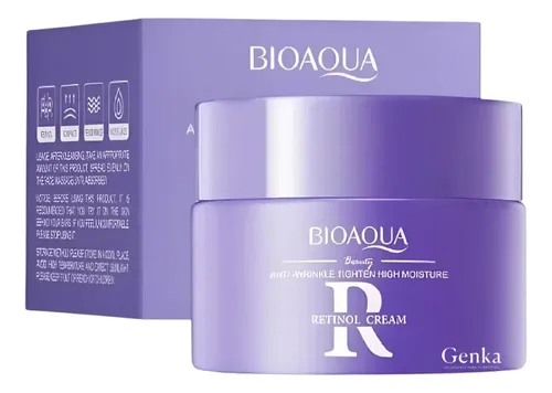 Crema Facial Antiarrugas Con Retinol Hidratante 60g Bioaqua