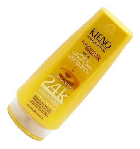 Kleno Egyptian Gold 24k Mascara Capilar Reparacion X 200gr