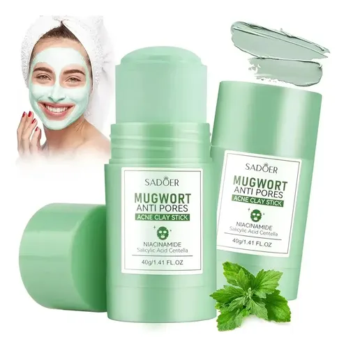 Mascarilla Facial En Barra Acne Te Verde Sadoer Anti Grasa