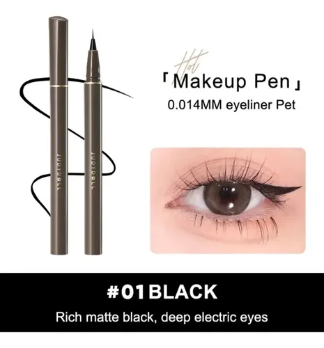 Judydoll – Slim Liquid Eyeliner Negro Delineador Ultra Fino Negro Mate