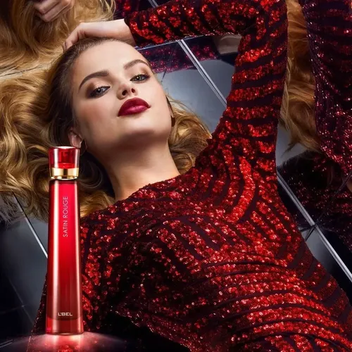 Satin Rouge L’bel Deo Parfum – Perfume para mujer, 50 ml, Blz