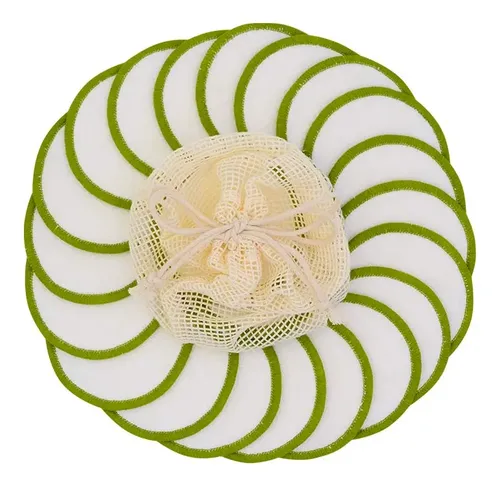 Almohadillas Desmaquillantes Reutilizables Minasuki Bamboo C