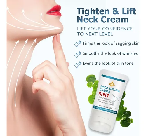 Crema Hidratante Y Reafirmante Para El Cuello 5 En 1-120g