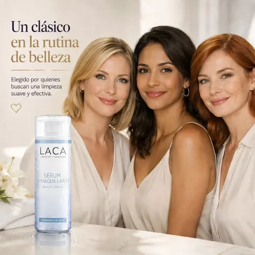 Serum Desmaquillante Ojos Labios Piel Sensible Laca Pack X2