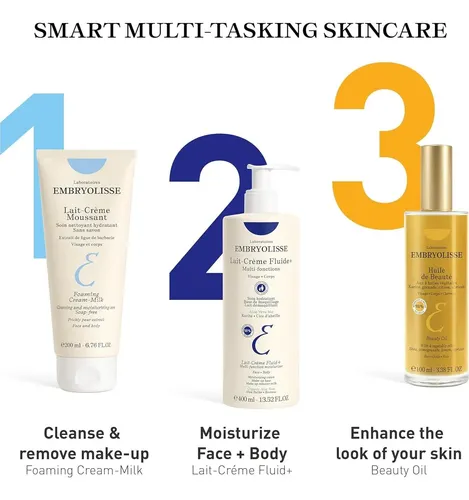Crema Facial Y Corporal Embryolisse Fluid+ 75 Ml Hidratante