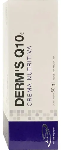 Derms Q10 Crema Nutritiva 60g Lda Momento de aplicación Día/Noche Tipo de piel Todo tipo de piel