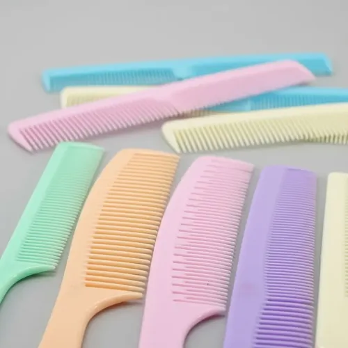 Peines Para Pelo Set X6 Unid Peluqueria Diferentes Modelos Color Pastel