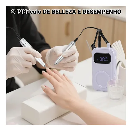 Lijadora Eléctrica Portátil Con Motor De Taladro De Uñas