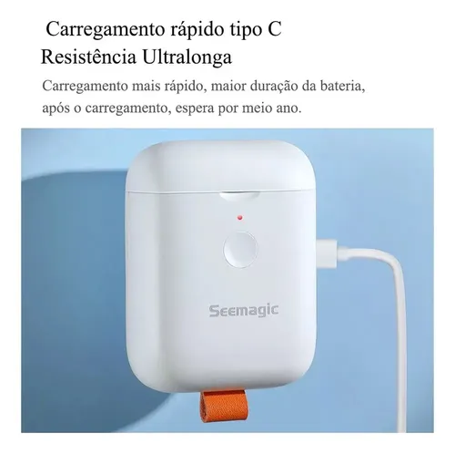 Cortador De Uñas Eléctrico Seemagic Con Luz Auxiliar