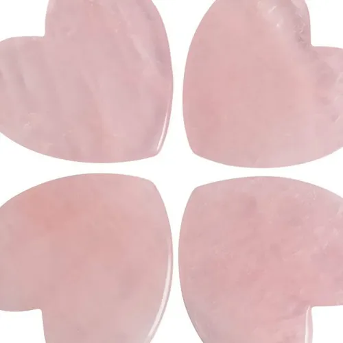 Gua Sha Jade Natural Corazón Masaje Facial Y Corporal