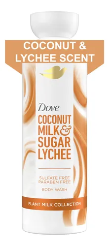 Jabón Líquido Corporal Dove Coco Y Lichi 517ml Hidratante