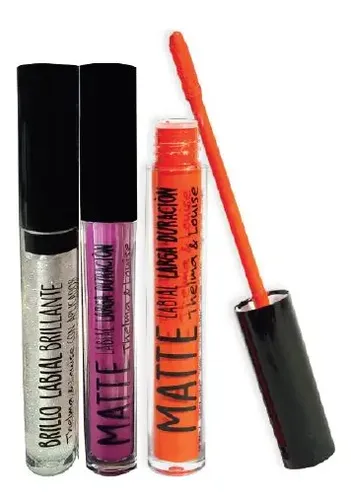 Labial Larga Duracion Con Aplicador Thelma Y Louise Color Ciruela