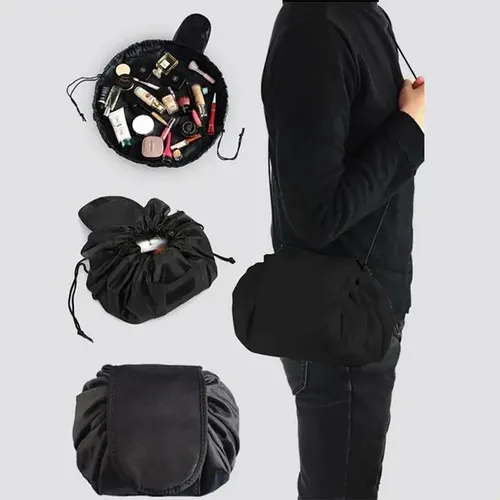 Homefis Travel Makeup Organizer Bag With Drawstring W.g