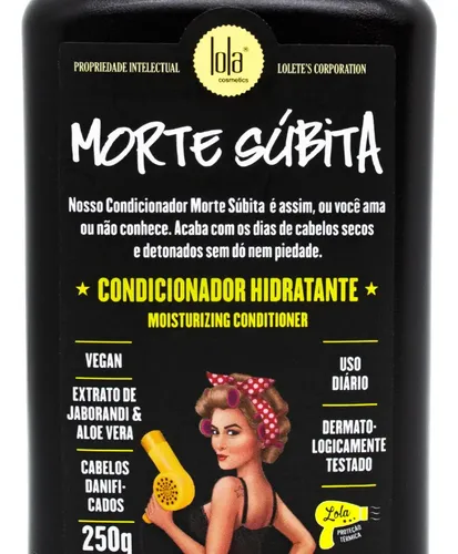 Lola Morte Subita Acondicionador Hidratante Pelo 250gr Local