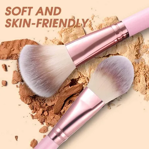 40 Brochas De Maquillaje Profesionales, Juego De Herramienta