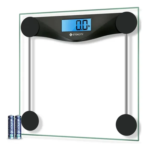 Báscula De Baño Digital Etekcity, Peso Corporal 180 Kg, Colo