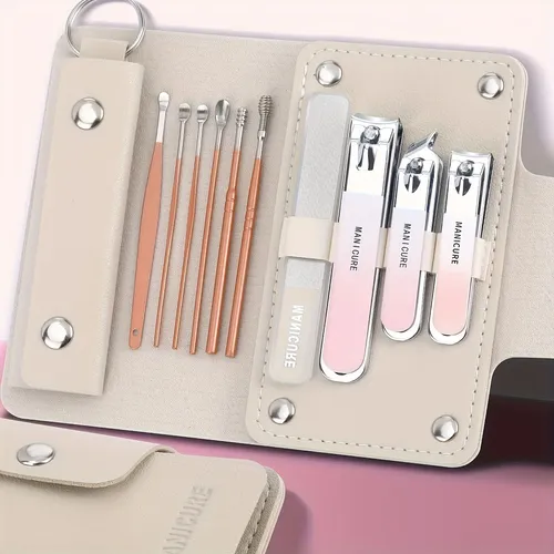 Rz- Set De 10 Cortauñas, Kit De Cuidado Personal Belleza