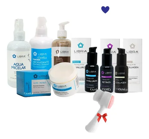 Kit Skincare Completo Libra Piel Normal Colageno Hialu Vita