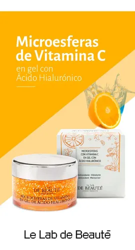 Microesferas Vitamina C En Gel Con Ácido Hialurónico X 50g Momento de aplicación Día/Noche Tipo de piel Todo tipo de piel