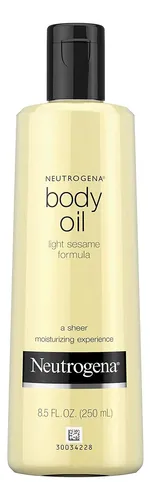 Aceite Corporal Neutrogena Lightweight Para Piel Seca 250 Ml