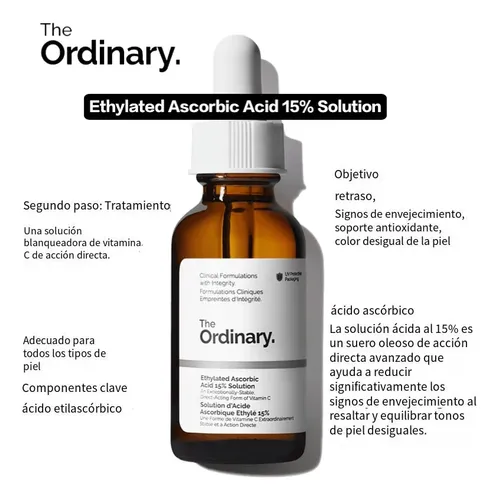 The Ordinary Ethylated Ascorbic Acid 15% Solution 30ml