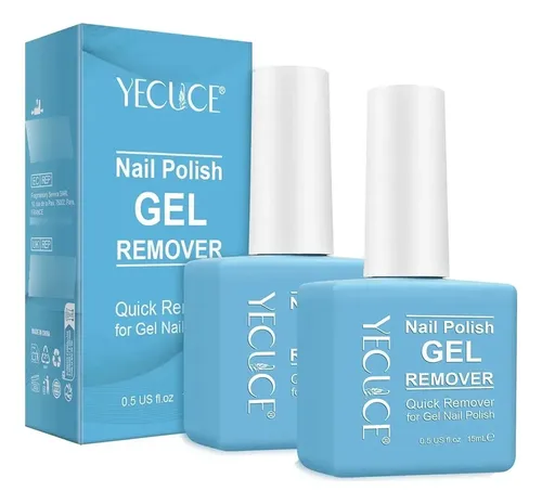Removedor De Gel Para Uñas 2 Piezas Ledong Azul