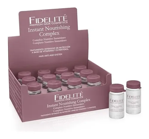 Ampolla Capilar Fidelite Nutritivo Instantaneo 12 U