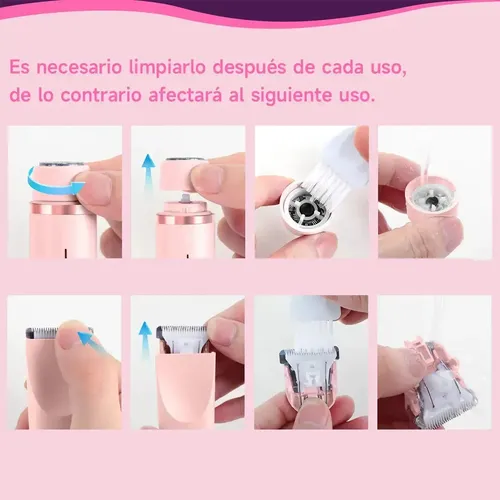 (–depiladora De Bikini Para Mujer Electrica Doble Cabeza #
