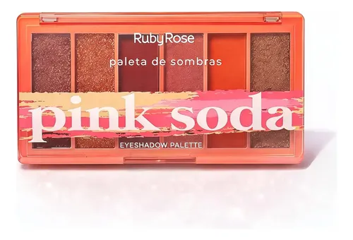 Paleta De Sombras Pink Soda Ruby Rose Hb-f530