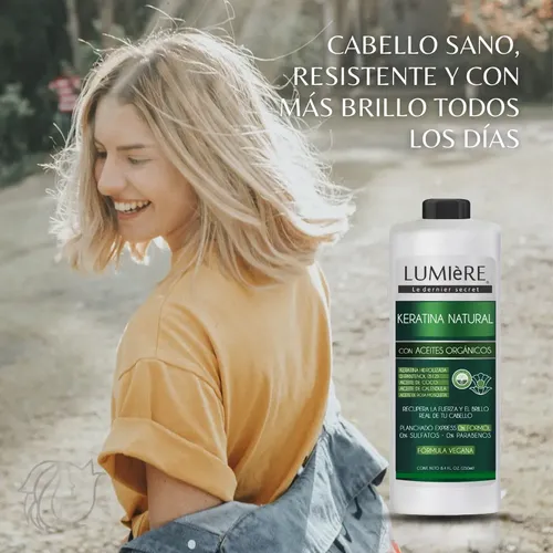 Keratina Natural Sin Formol +shampoo Y Serum Argan+antifrizz
