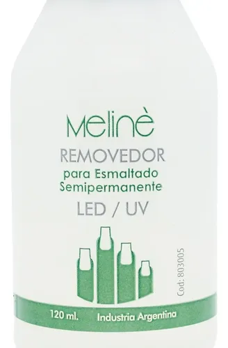 Meline Removedor Para Esmalte Uñas Semipermanentes 120 Ml