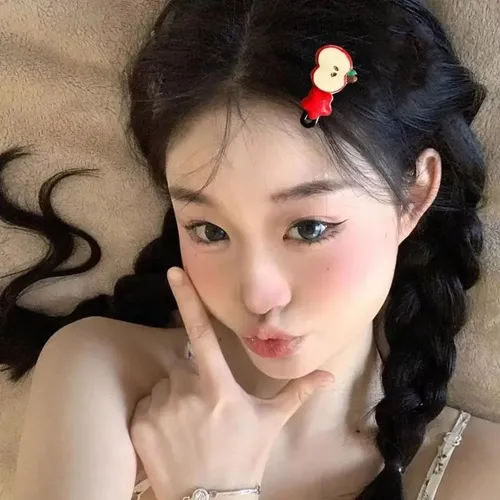 K Pinza For El Pelo Con Forma De Estrella De Frutas Con