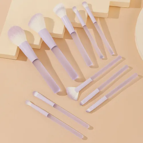 Qsj Set De 10 Pinceles De Maquillaje Cosméticos Pincel Mzgj