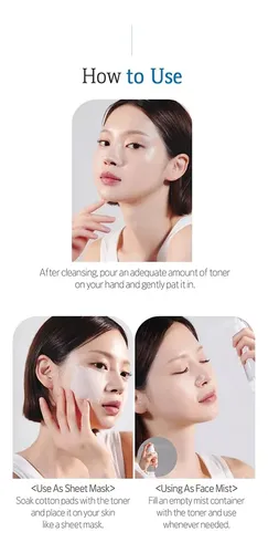 Tónico Etude Soonjung Ph 5.5 Relief 350 Ml Para Piel Sensibl