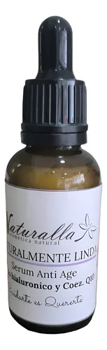 Serum Antiage C/ Q10 Y Acido Hialuronico. Naturalla