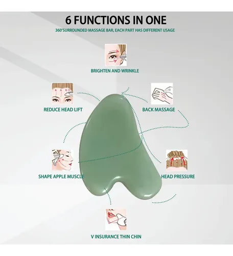 Tablero Gua Sha For Microcirculación Facial