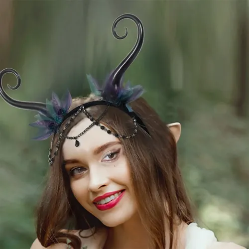 Accesorios Para El Cabello De Halloween, Diademas Para Cospl