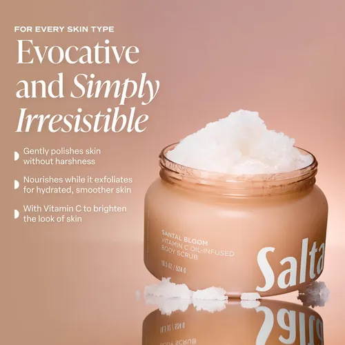 Exfoliante Corporal Saltair Santal Bloom 1 Unidad