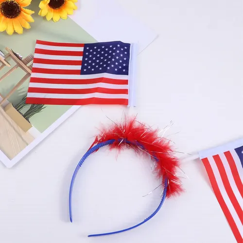 Cinta Para El Cabello Con Bandera Multicolor Para Uso Diario